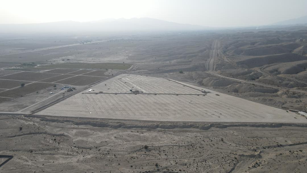 نیروگاه 7 مگاواتی مظفر - تسطیح زمین و پایه کوبی نیروگاه 7 مگاواتی مظفر - تسطیح زمین و پایه کوبی