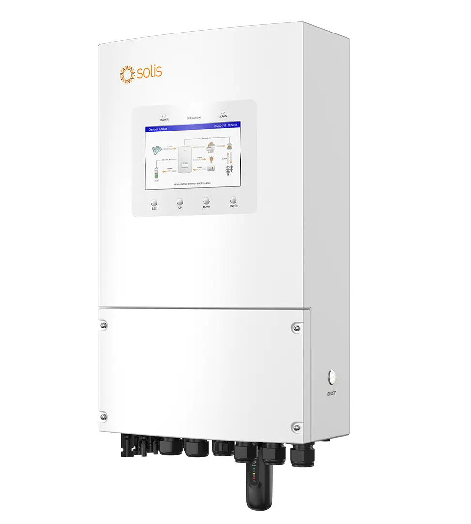 اینورتر 5 کیلووات تک فاز سولیس SOLIS 5KW SINGLE PHASE مهر انرژی